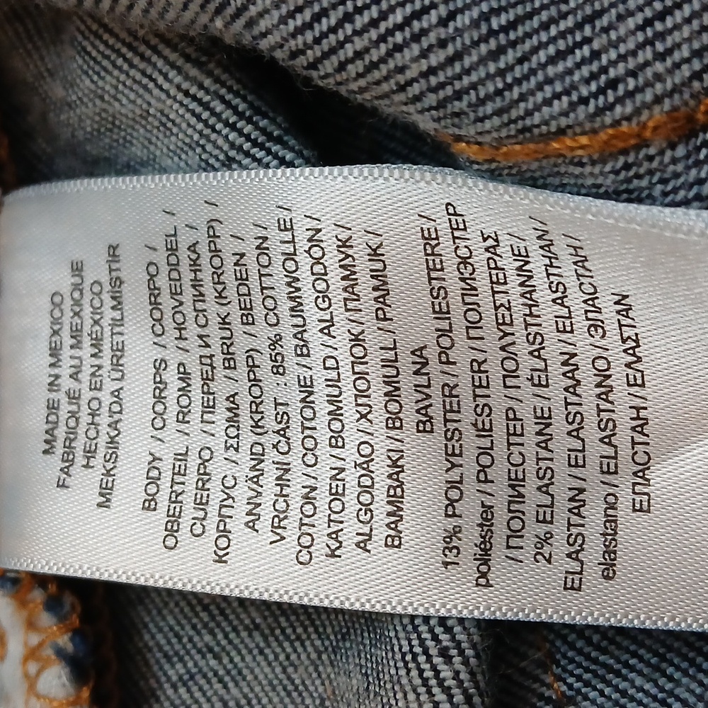 🎉HP🎉Lauren Ralph Lauren Black Label Denim Jeans, Blue, 16 - Picture 8 of 9